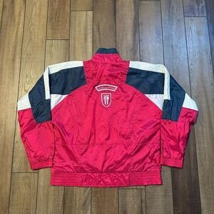 Vintage Nike International Windbreaker Jacket Women's Size Medium Nylon Athletic